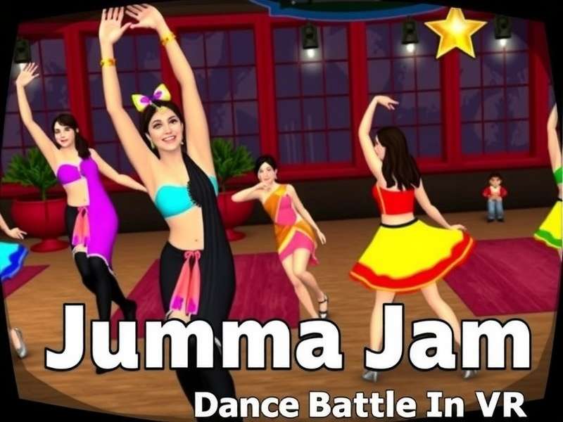 Competitive Dance Battles in Jhumka Jam VR Jhumka Jam VR Dance Battle